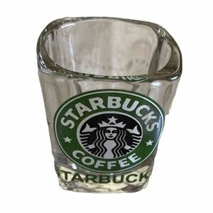 Starbucks Green Logo Shot Glass. Espresso shot Glass.